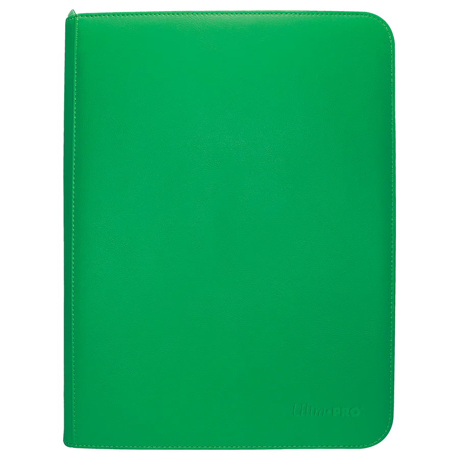 Ultra Pro - Vivid 9 Pocket Zippered PRO-Binder - Green