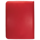 Ultra Pro - Vivid 9 Pocket Zippered PRO-Binder - Red