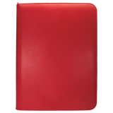 Ultra Pro - Vivid 9 Pocket Zippered PRO-Binder - Red