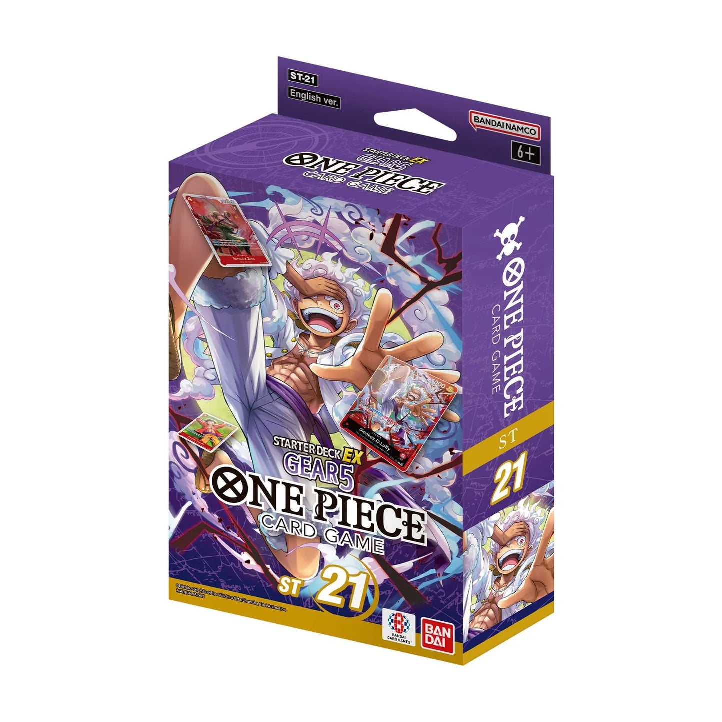 One Piece Card Game, ST21, Gear5 EX Starter Deck, NEW Boxed Sealed, English