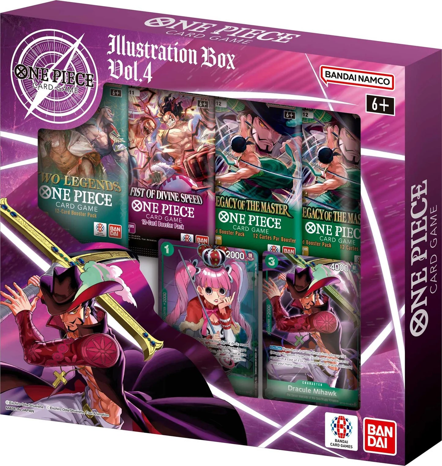 One Piece Card Game, IB-04, Illustration Box Vol.4, Boxed Sealed, English