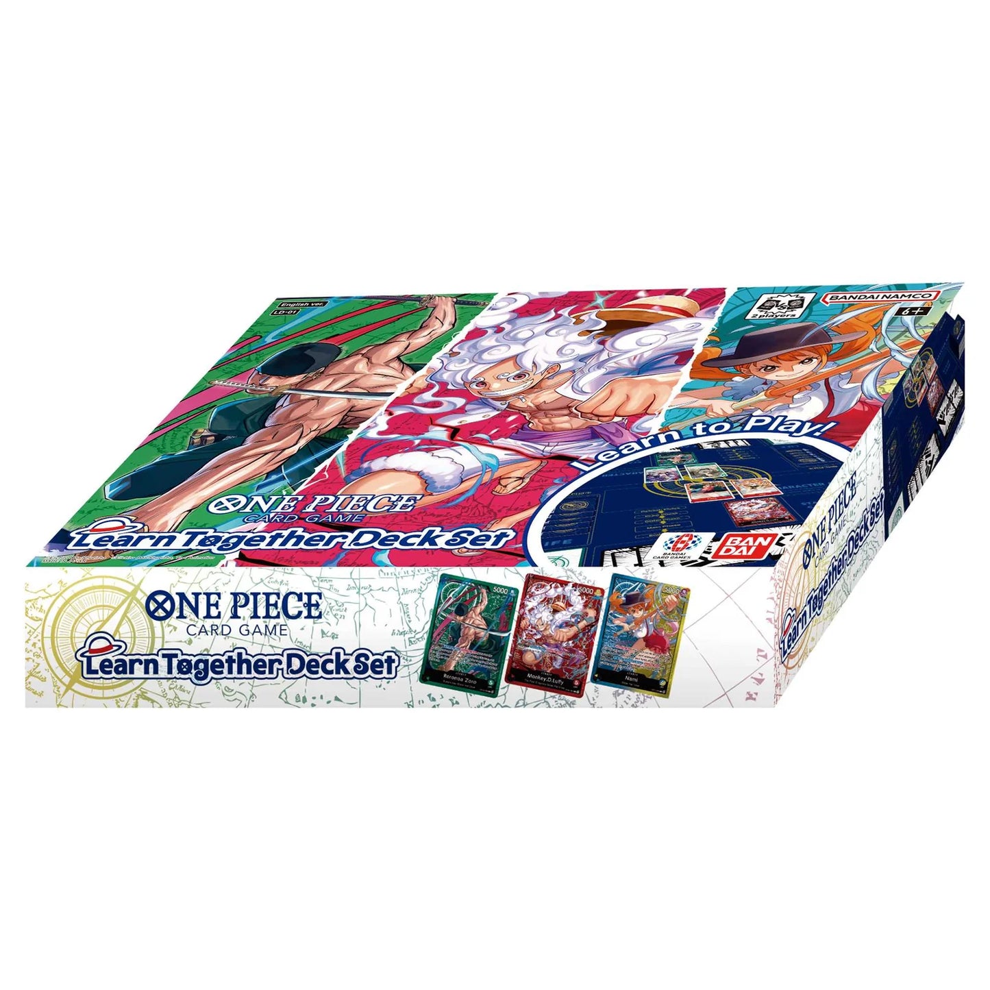 One Piece Card Game, LT-01 Learn Together Deck Set, Boxed Sealed, English