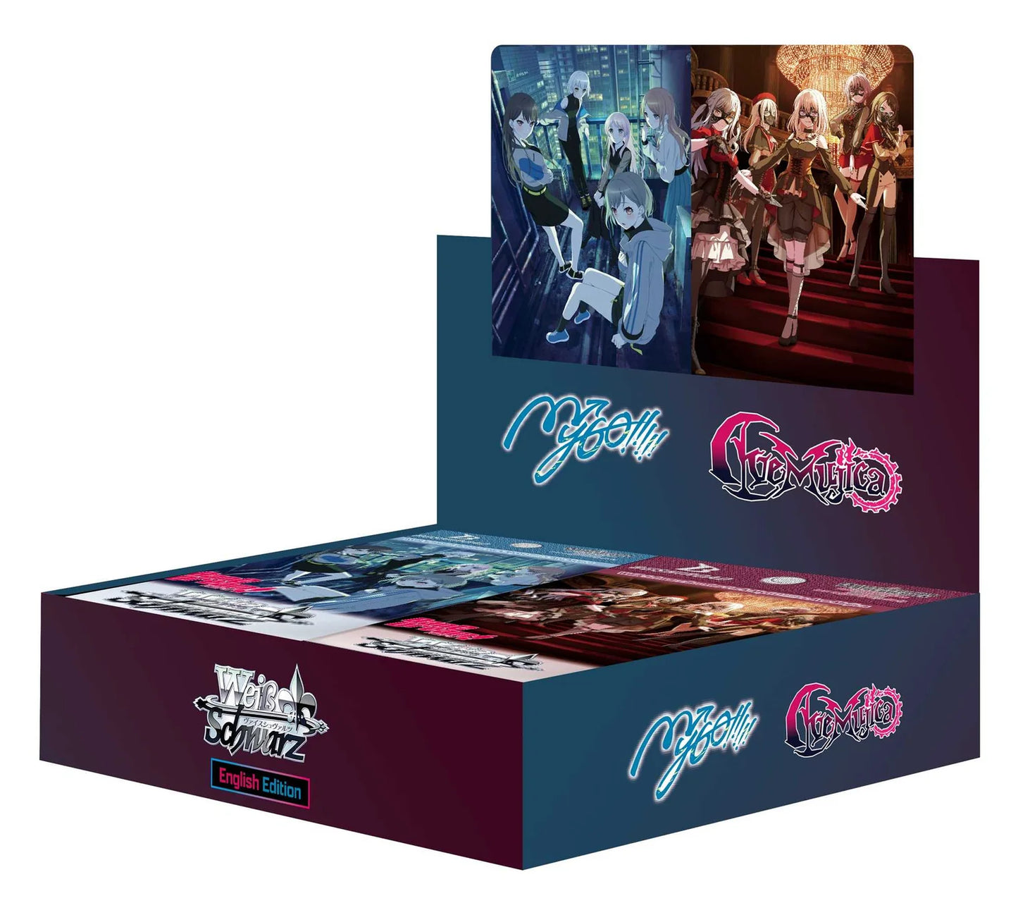 Weiß Schwarz, MyGO!!!!! × Ave Mujica - Booster Box (12pc), New Sealed