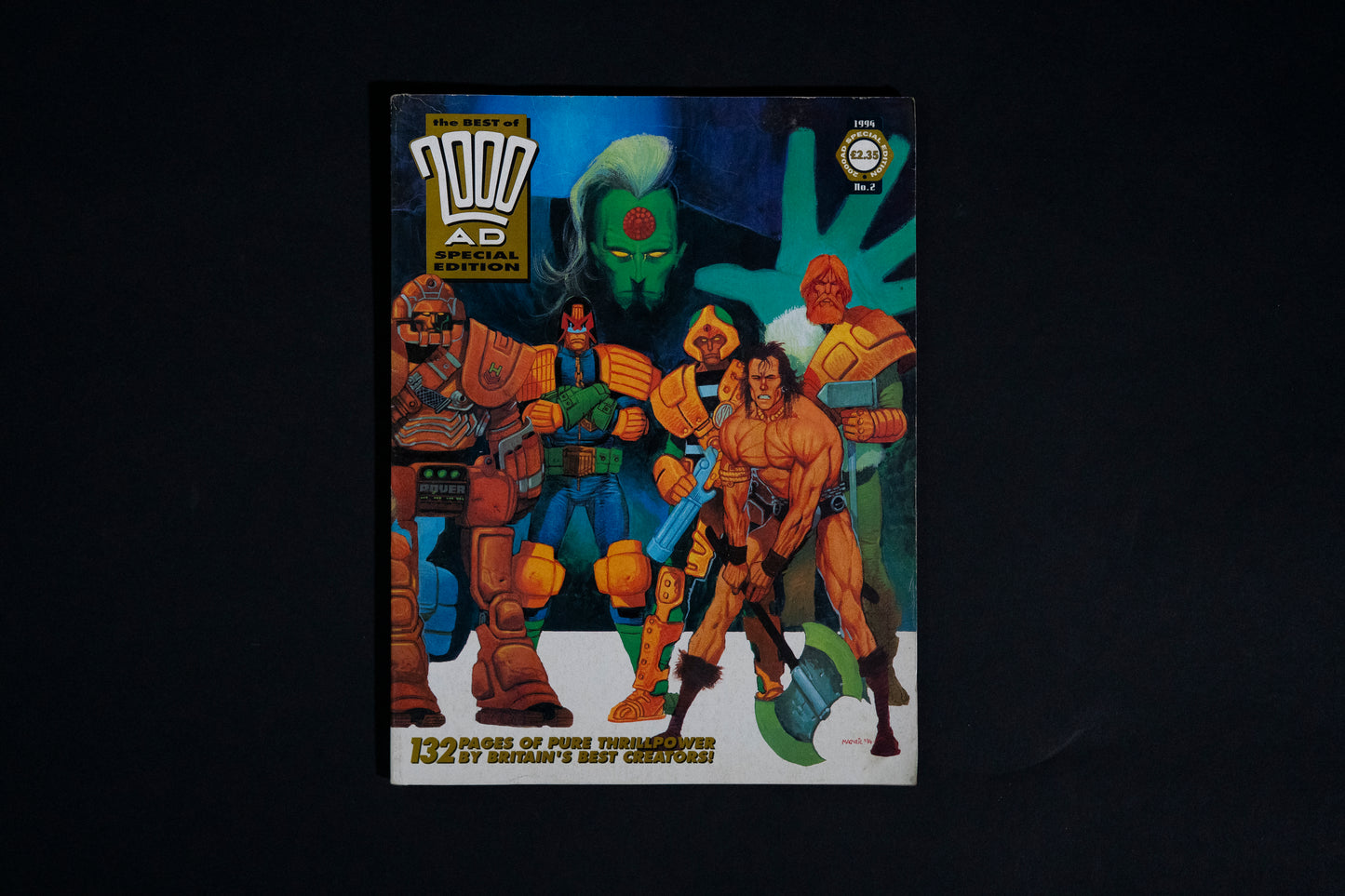 2000 AD Sci-fi Special 1984 1991 & 1992 plus Best of 2000 AD Special Edition #2 1994 Vintage UK Comic Job Lot