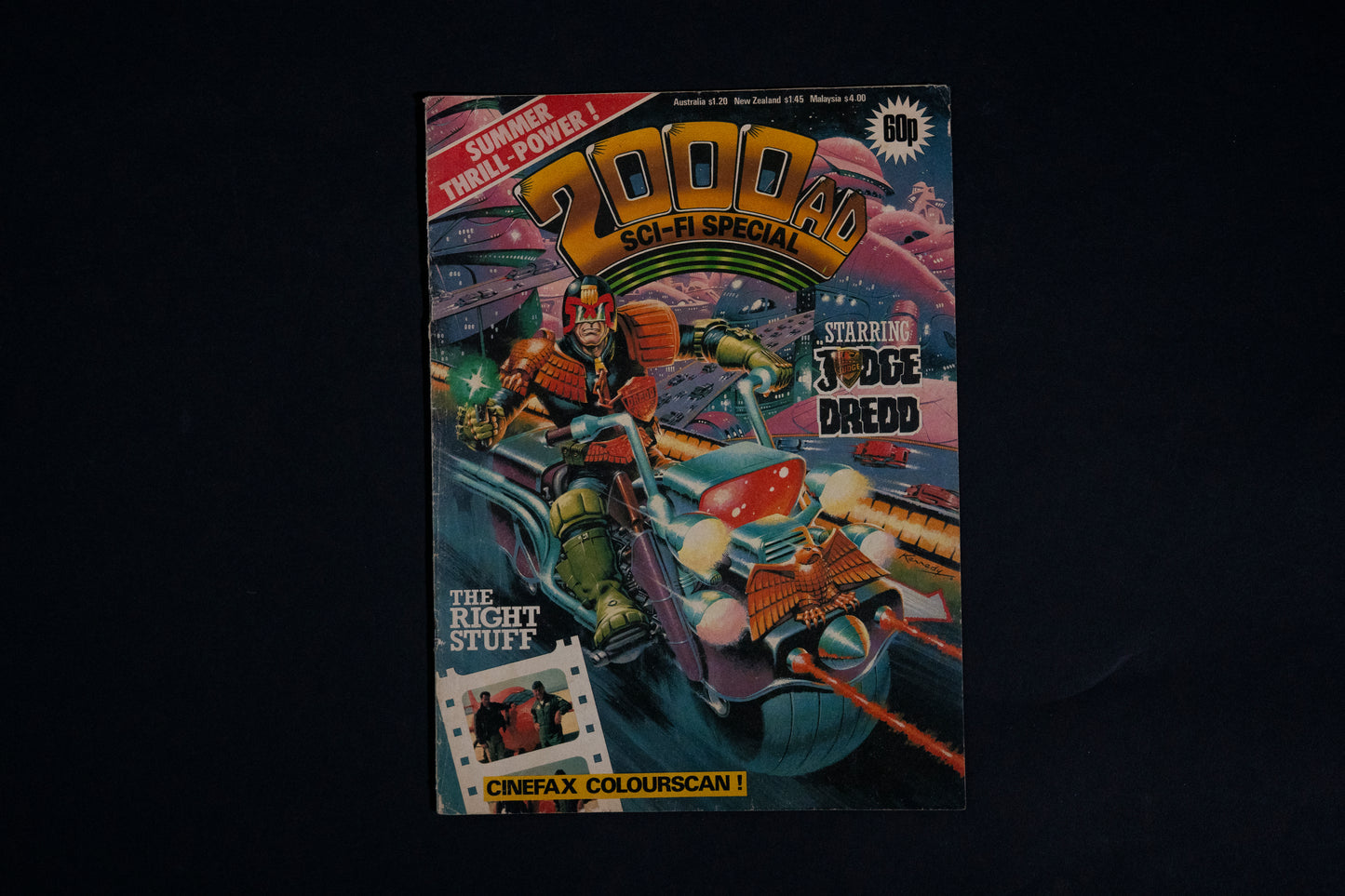 2000 AD Sci-fi Special 1984 1991 & 1992 plus Best of 2000 AD Special Edition #2 1994 Vintage UK Comic Job Lot