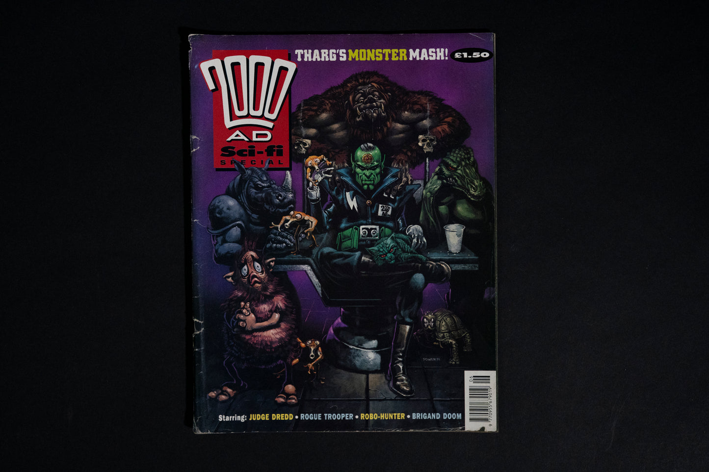 2000 AD Sci-fi Special 1984 1991 & 1992 plus Best of 2000 AD Special Edition #2 1994 Vintage UK Comic Job Lot