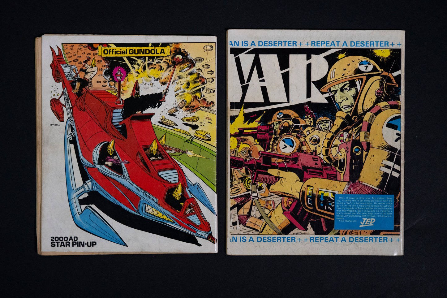 Best of 2000 AD Vintage UK Comic Job Lot, #2 3 12 24 30 56 60 62 67
