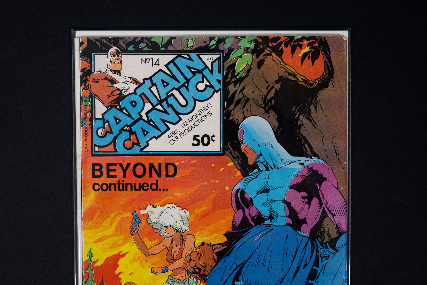 Captain Canuck, #14, CKR Productions Comics, 1981