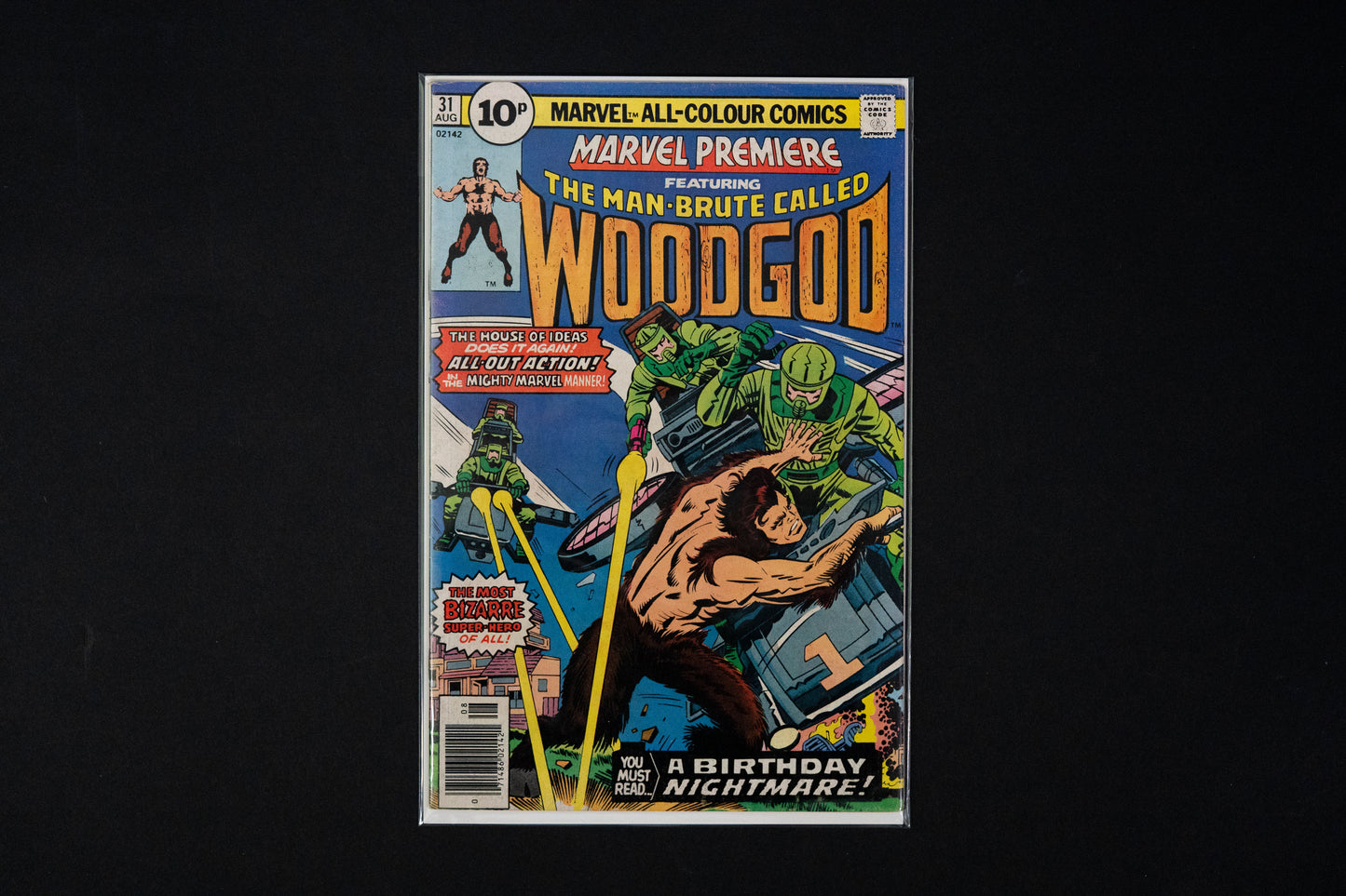 Marvel Premiere, Woodgod, #31, Marvel Comics, 1976