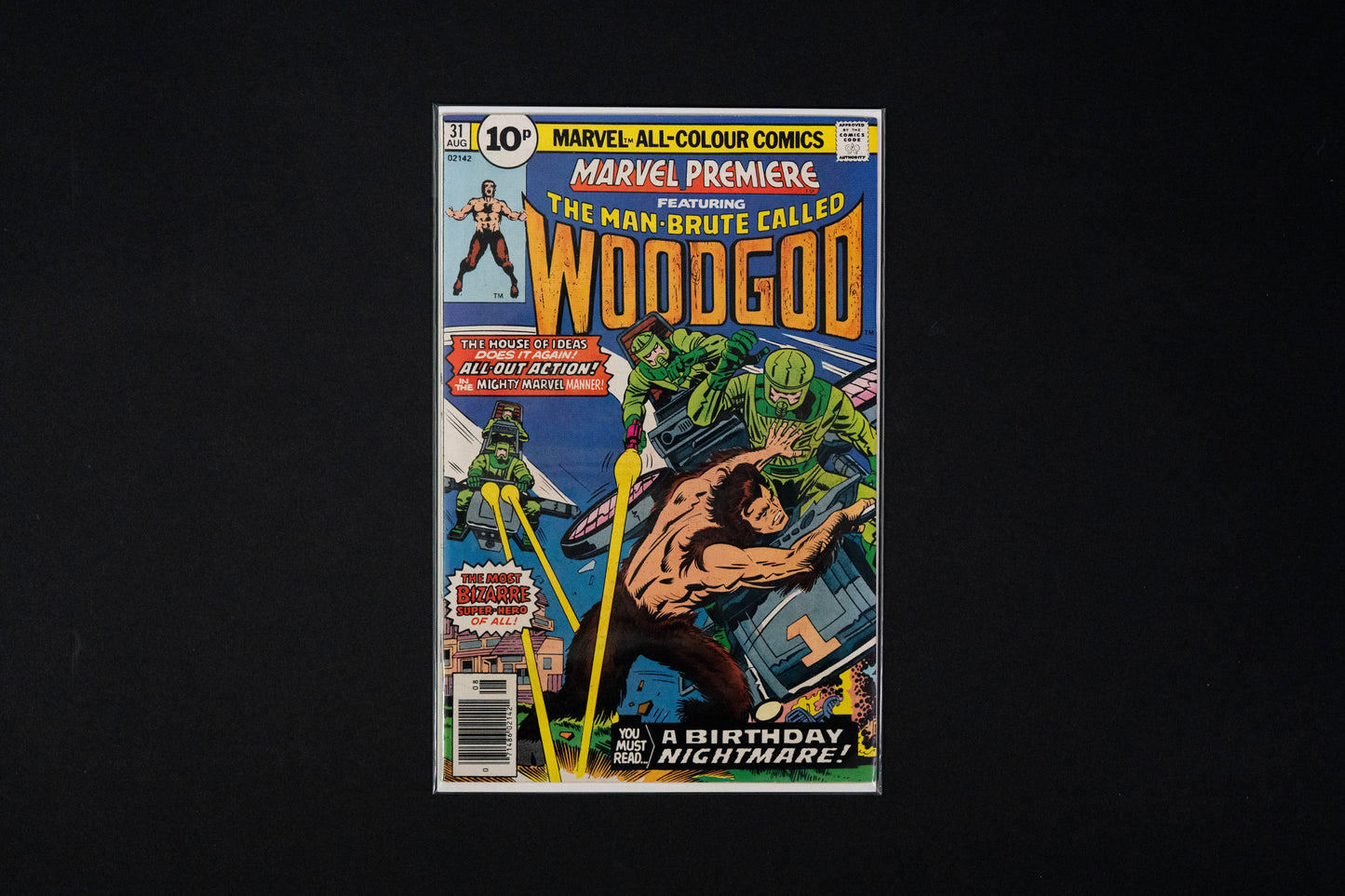 Marvel Premiere, Woodgod, #31, Marvel Comics, 1976