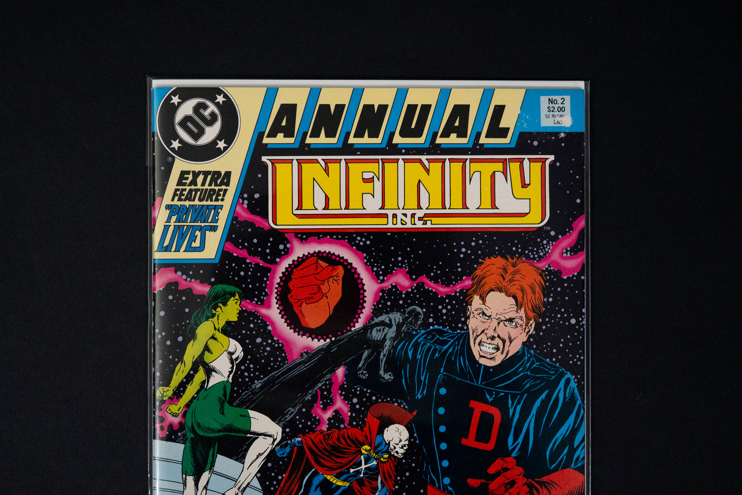 Infinity Inc, Annual #2, Degaton Paradox, DC Comics, 1988