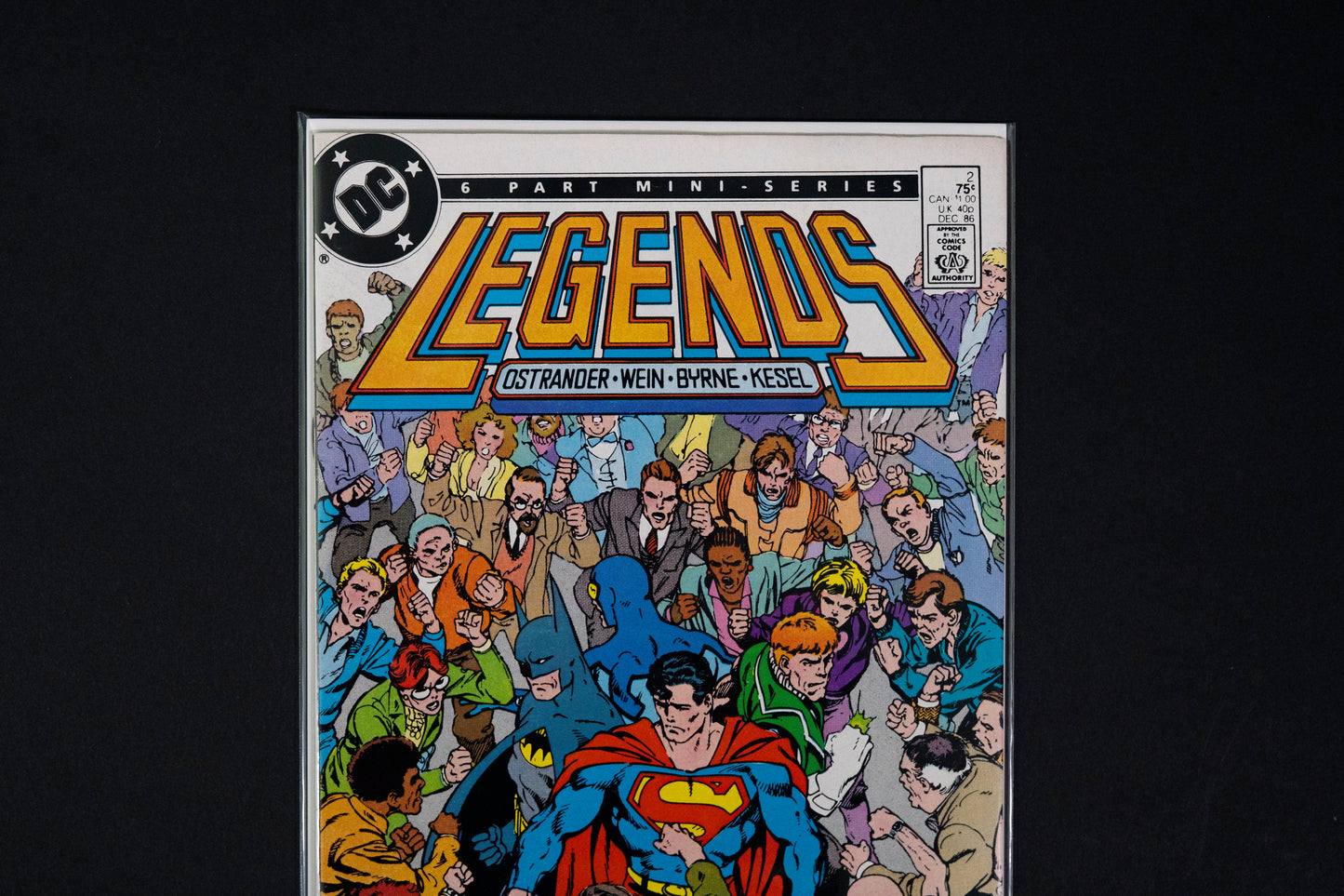 Legends, #2 of 6 Part Mini Series, DC Comics, 1986