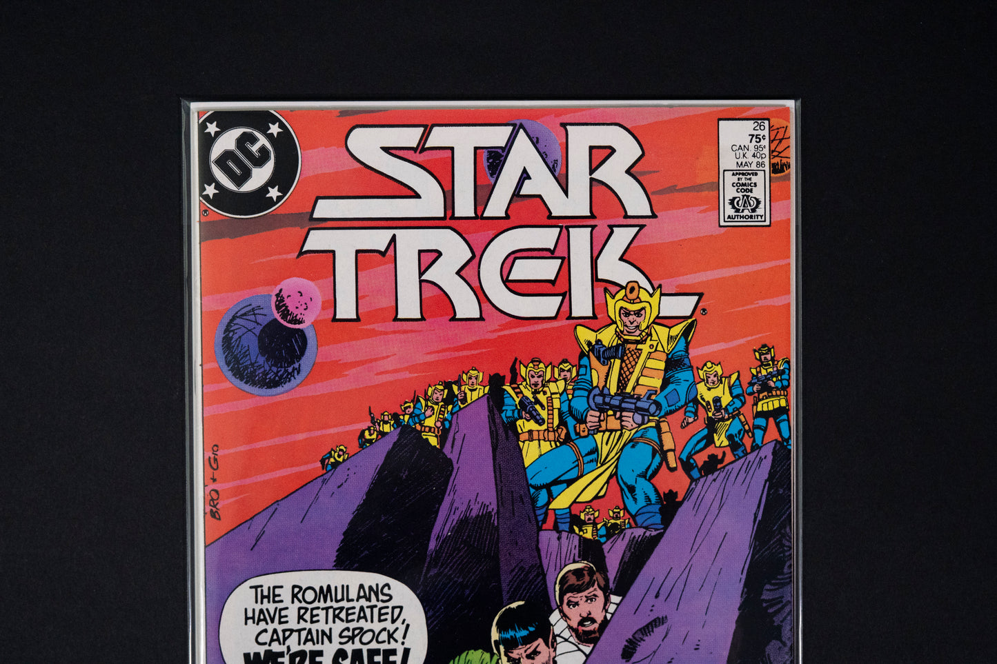 Star Trek, #26, DC Comics, 1986