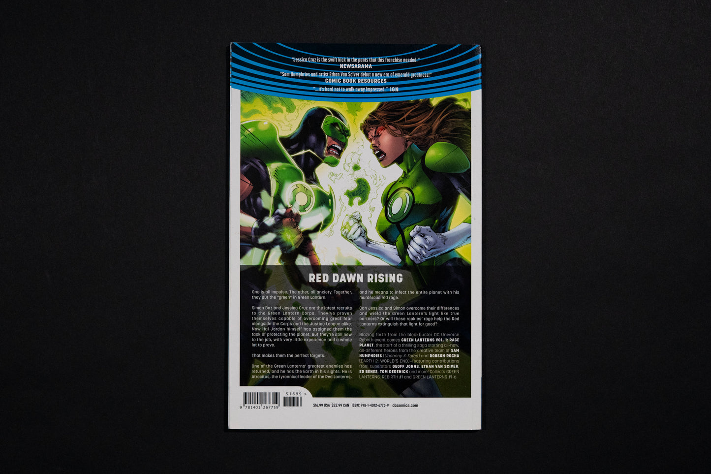 Green Lanterns, Rage Planet, #1 DC Comics - 9781401267759