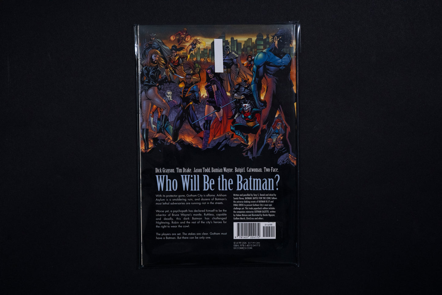 Batman, Battle for the Cowl, DC Comics - 9781401224172