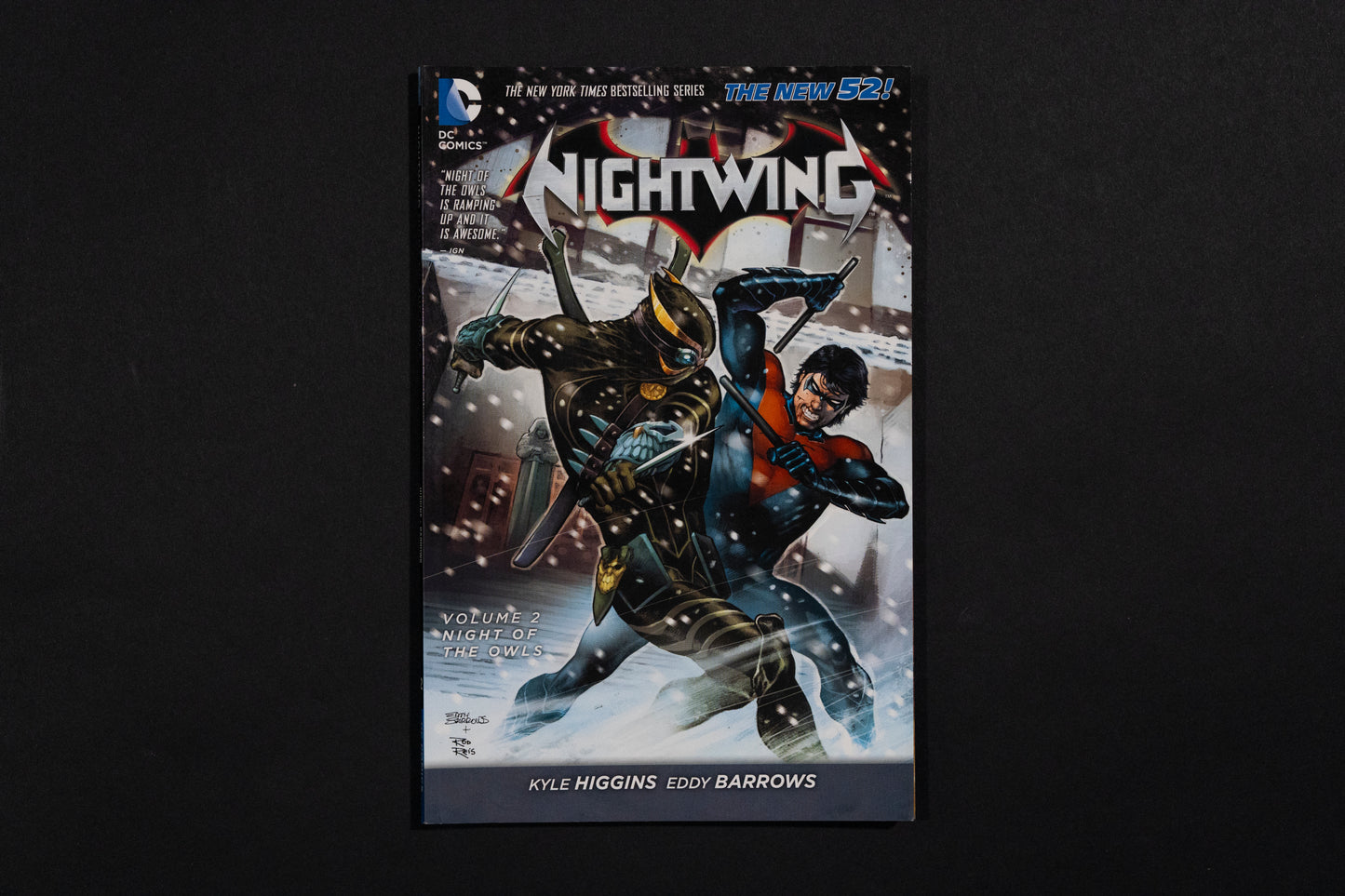 Nightwing, Night of the Owls, #2, DC Comics - 9781401240271
