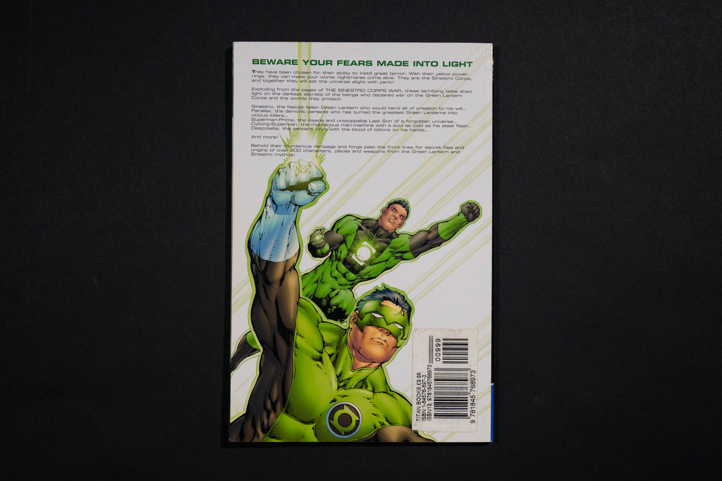 Green Lantern, Tales of the Sinestro Corps, DC Comics - 9781845768973