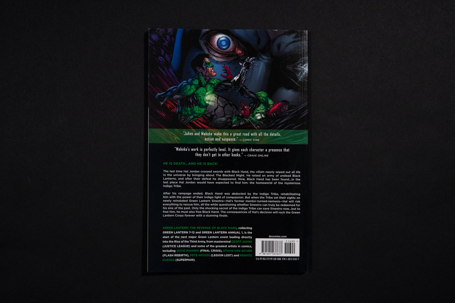 Green Lantern, The Revenge of Black Hand, #2, DC Comics - 9781401237677