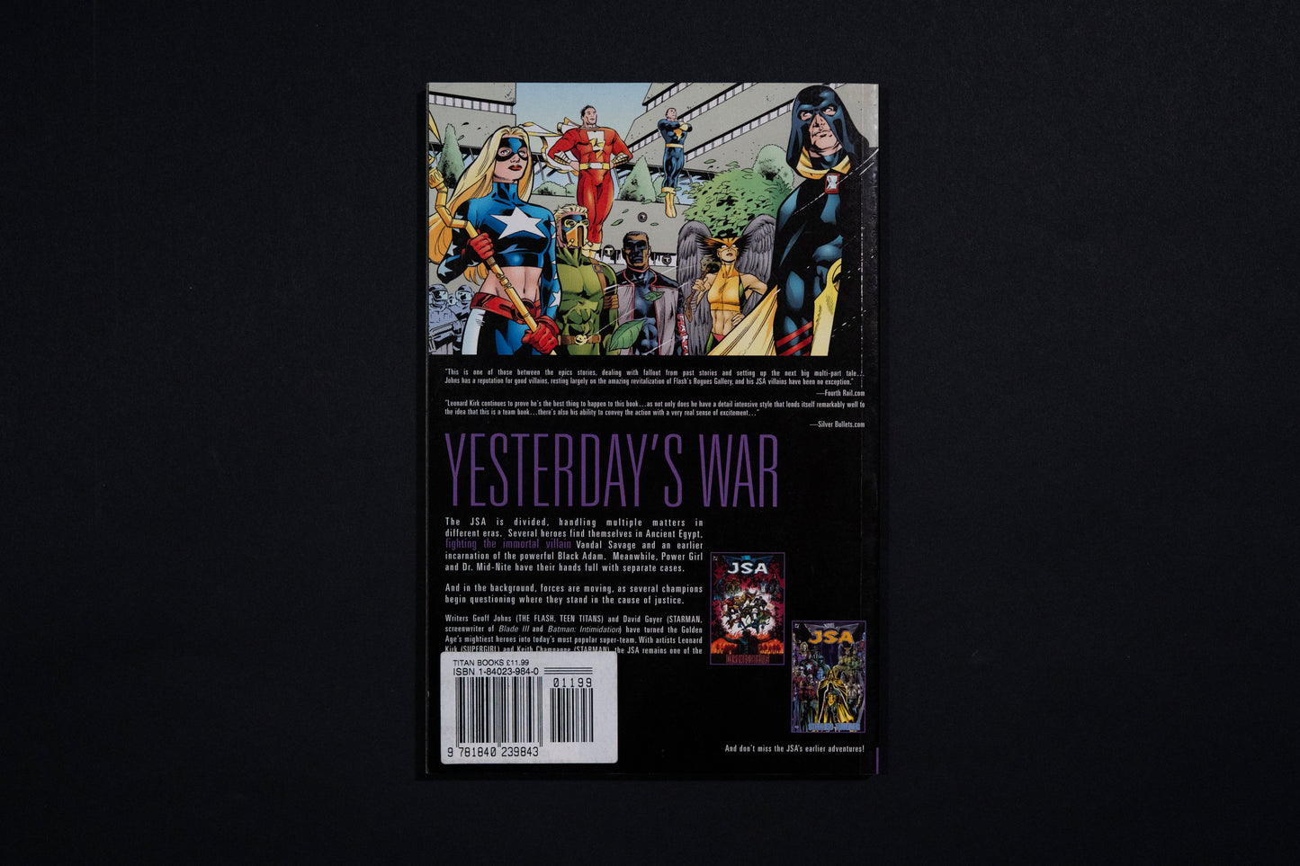 JSA, Savage Times, #6, DC Comics - 9781840239843