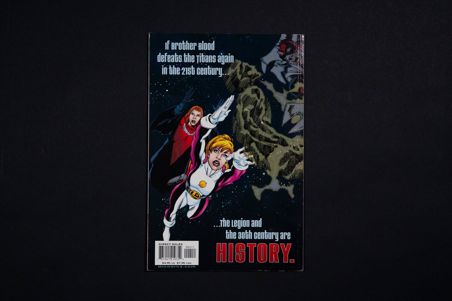 Titans / Legion of Super-Heroes, Universe Ablaze, #4, DC Comics - 761941219752