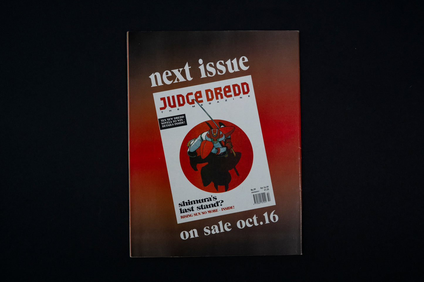 Judge Dredd #31 32 35 36 & 38 magazine Job Lot