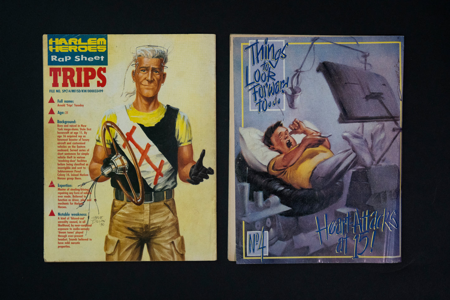2000 AD #674 689 691 698 699 & 1001 Vintage UK Comic Job Lot
