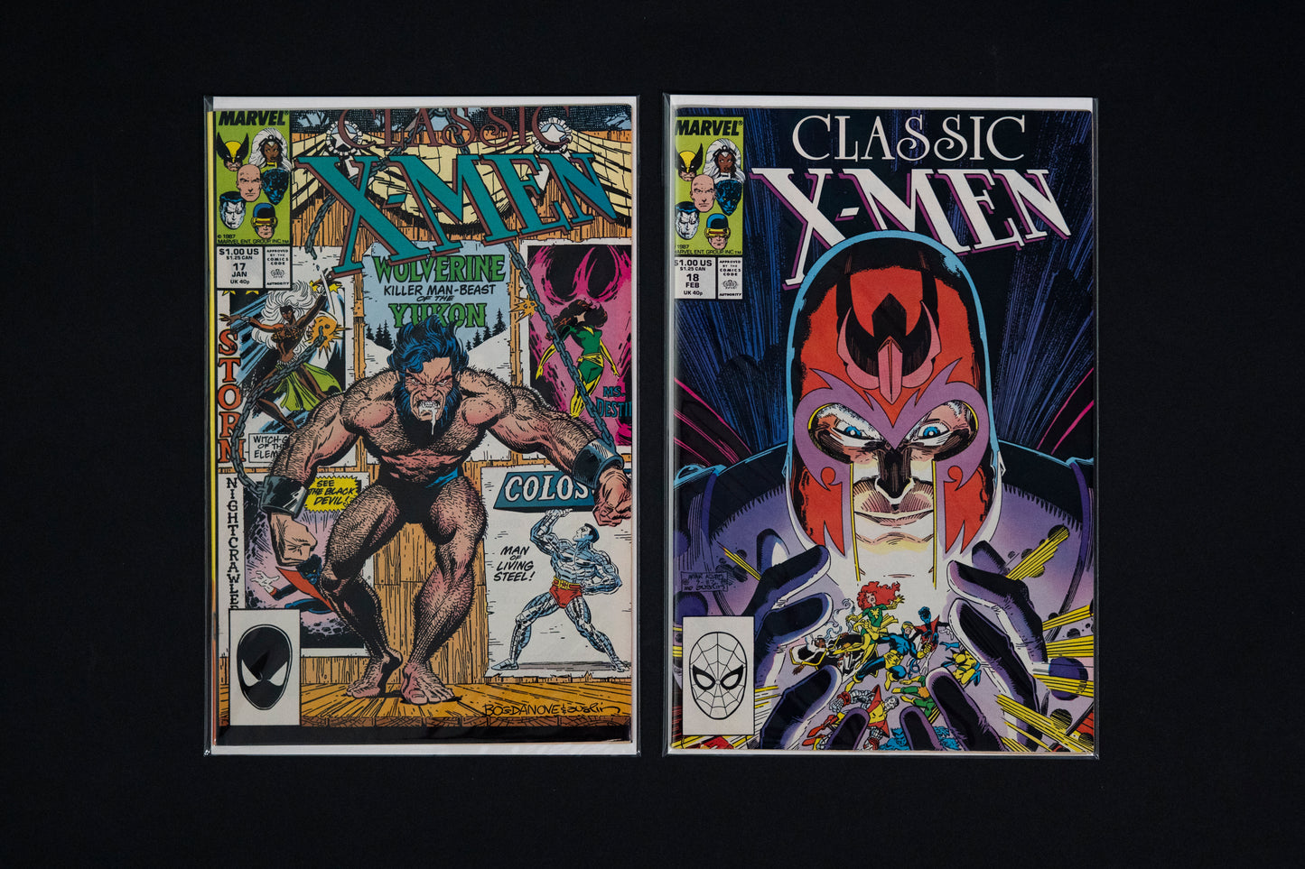Classic X-Men, #1-50 , Marvel Comics, 1986-1990