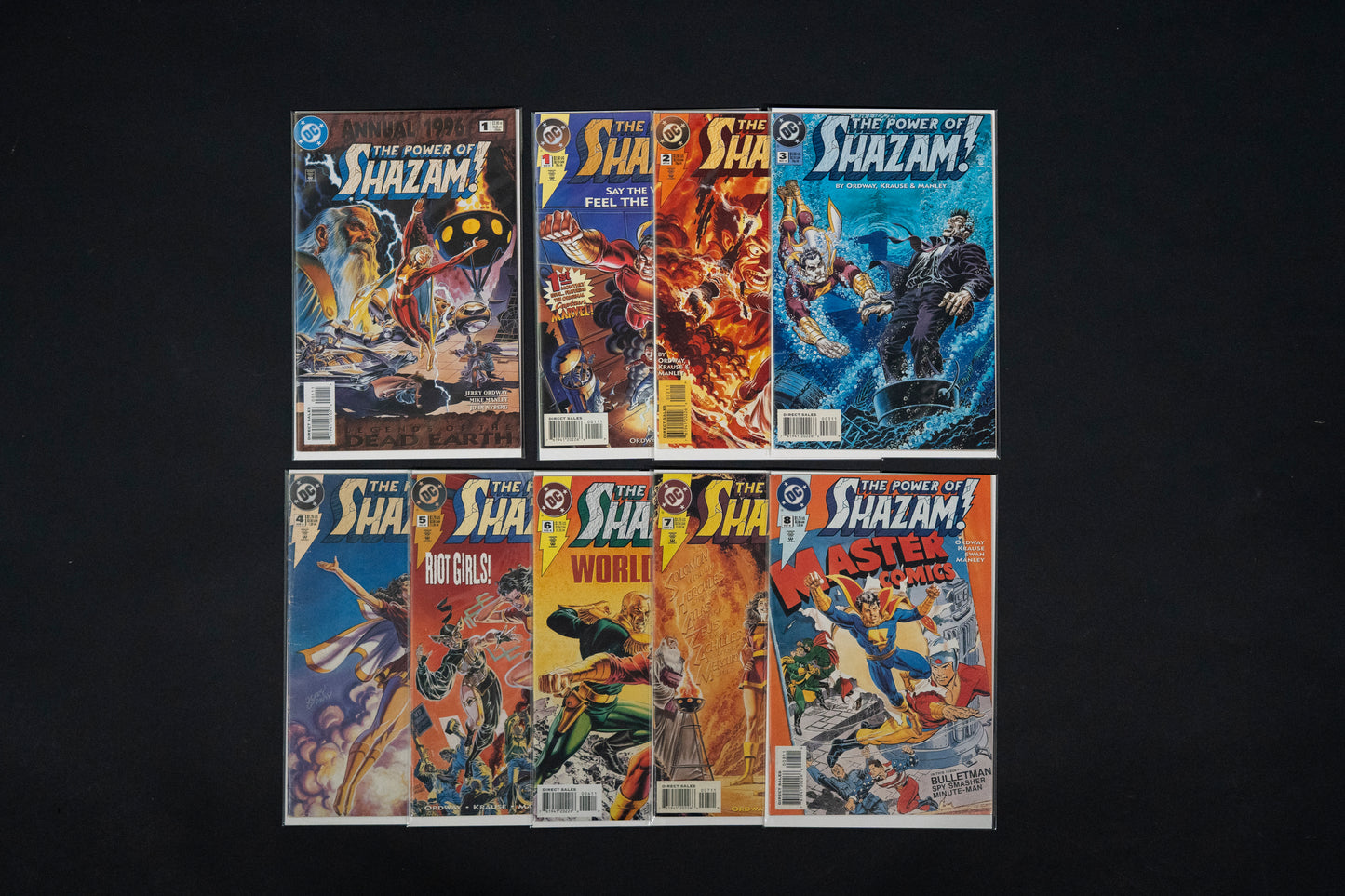 The Power of Shazam!, #1-8 plus Annual #1, DC Comics, 1995 1996
