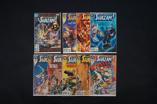 The Power of Shazam!, #1-8 plus Annual #1, DC Comics, 1995 1996