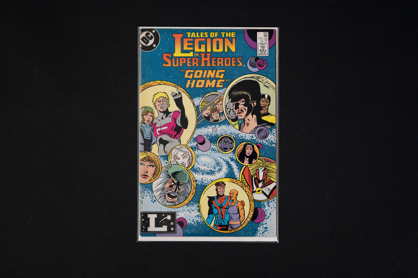 Legion of Super-Heroes, #351 352 353 & 354, DC Comics, 1987
