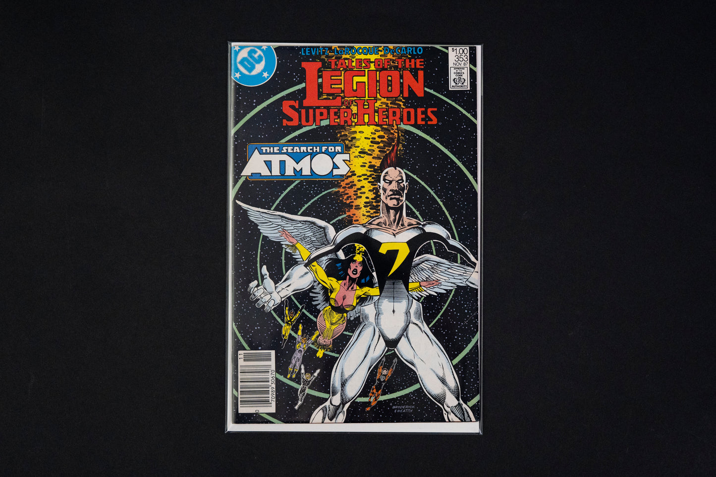 Legion of Super-Heroes, #351 352 353 & 354, DC Comics, 1987