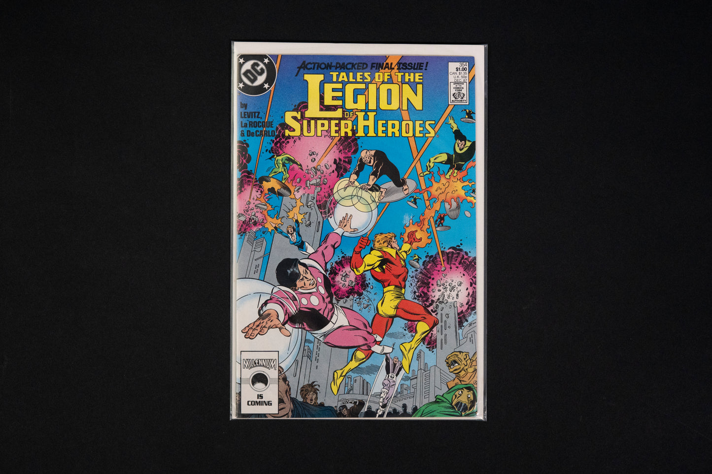 Legion of Super-Heroes, #351 352 353 & 354, DC Comics, 1987