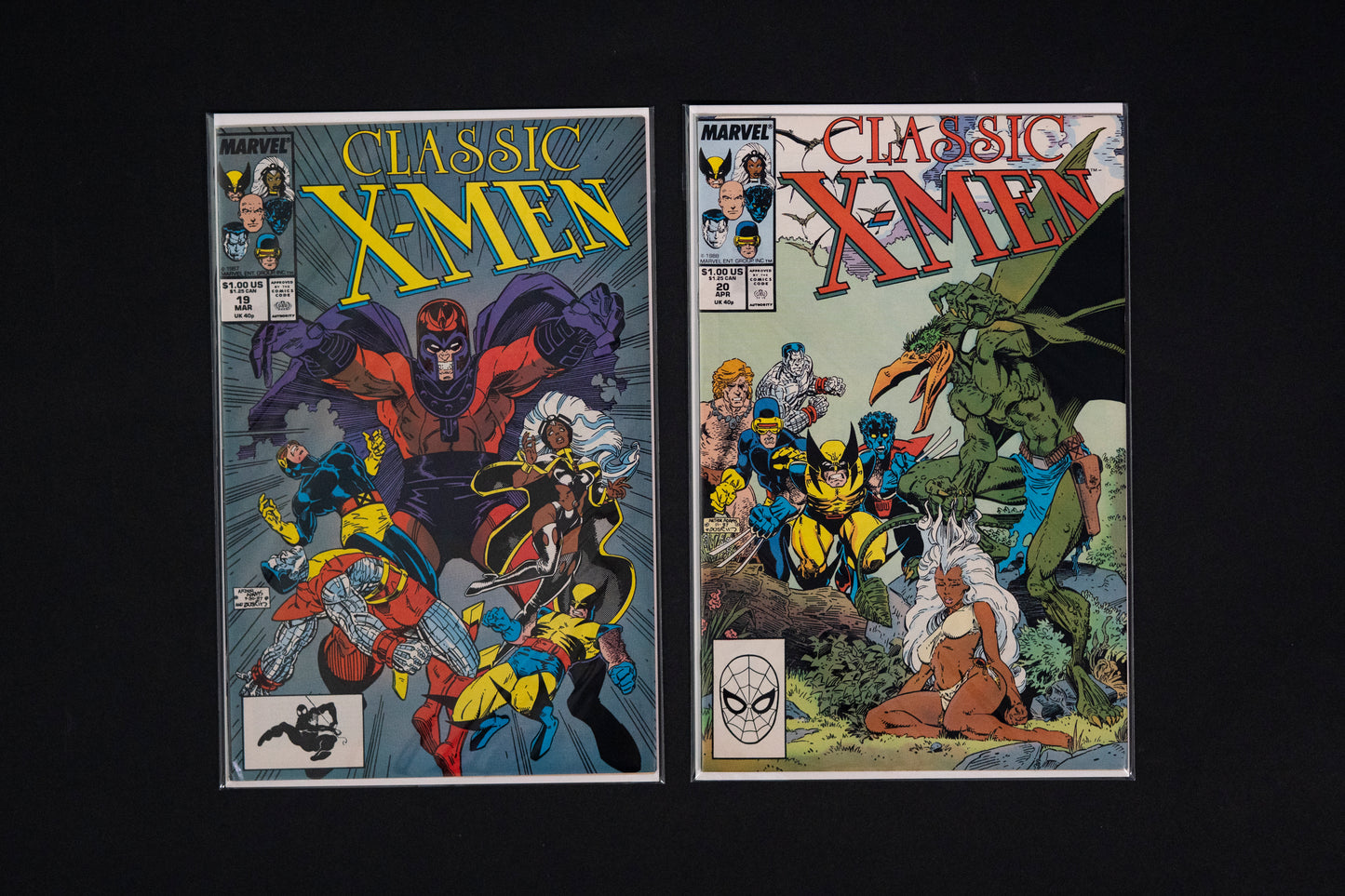 Classic X-Men, #1-50 , Marvel Comics, 1986-1990