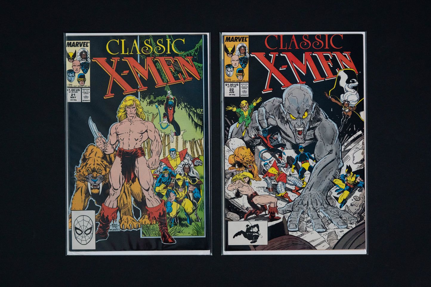 Classic X-Men, #1-50 , Marvel Comics, 1986-1990