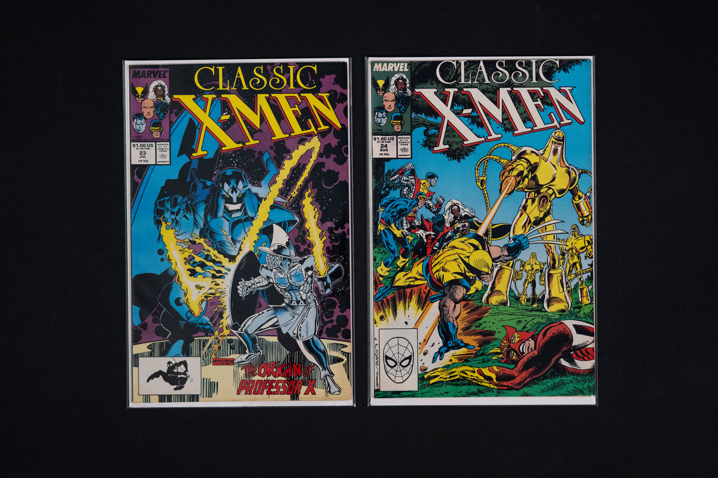 Classic X-Men, #1-50 , Marvel Comics, 1986-1990