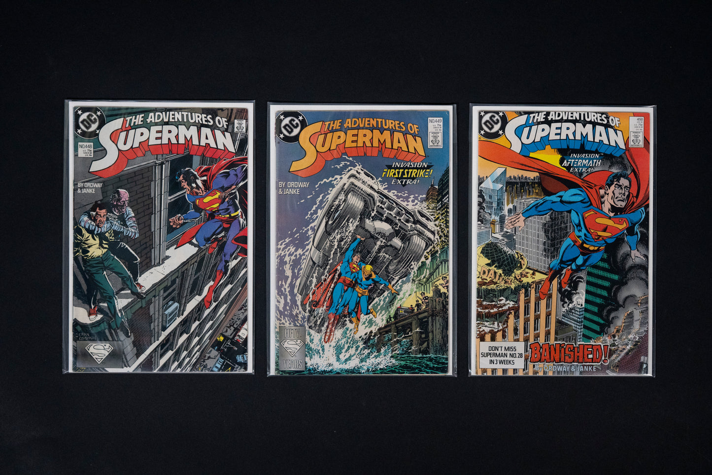 Adventures of Superman, #424-510 Run, DC Comics, 1987-1994