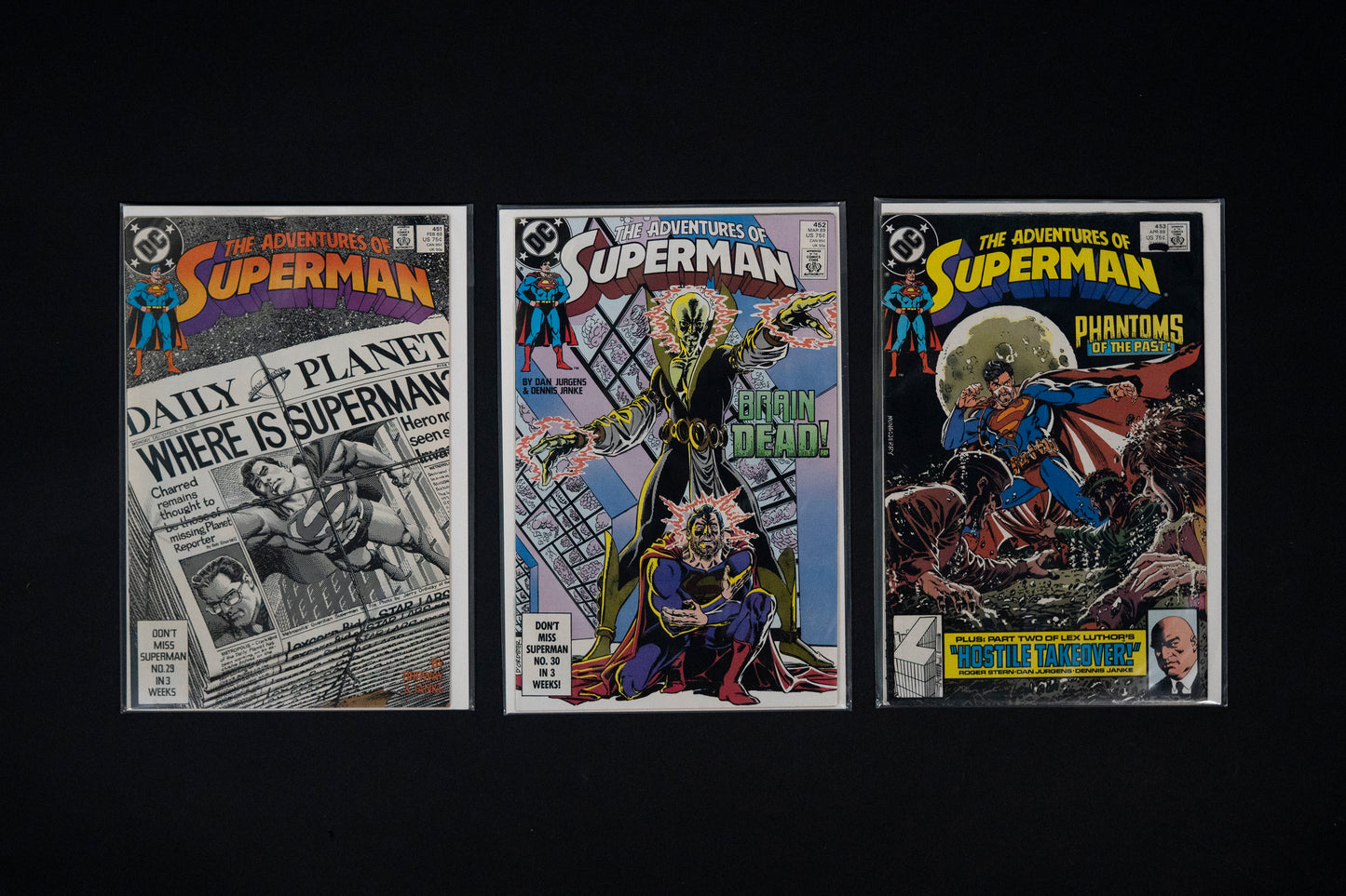 Adventures of Superman, #424-510 Run, DC Comics, 1987-1994