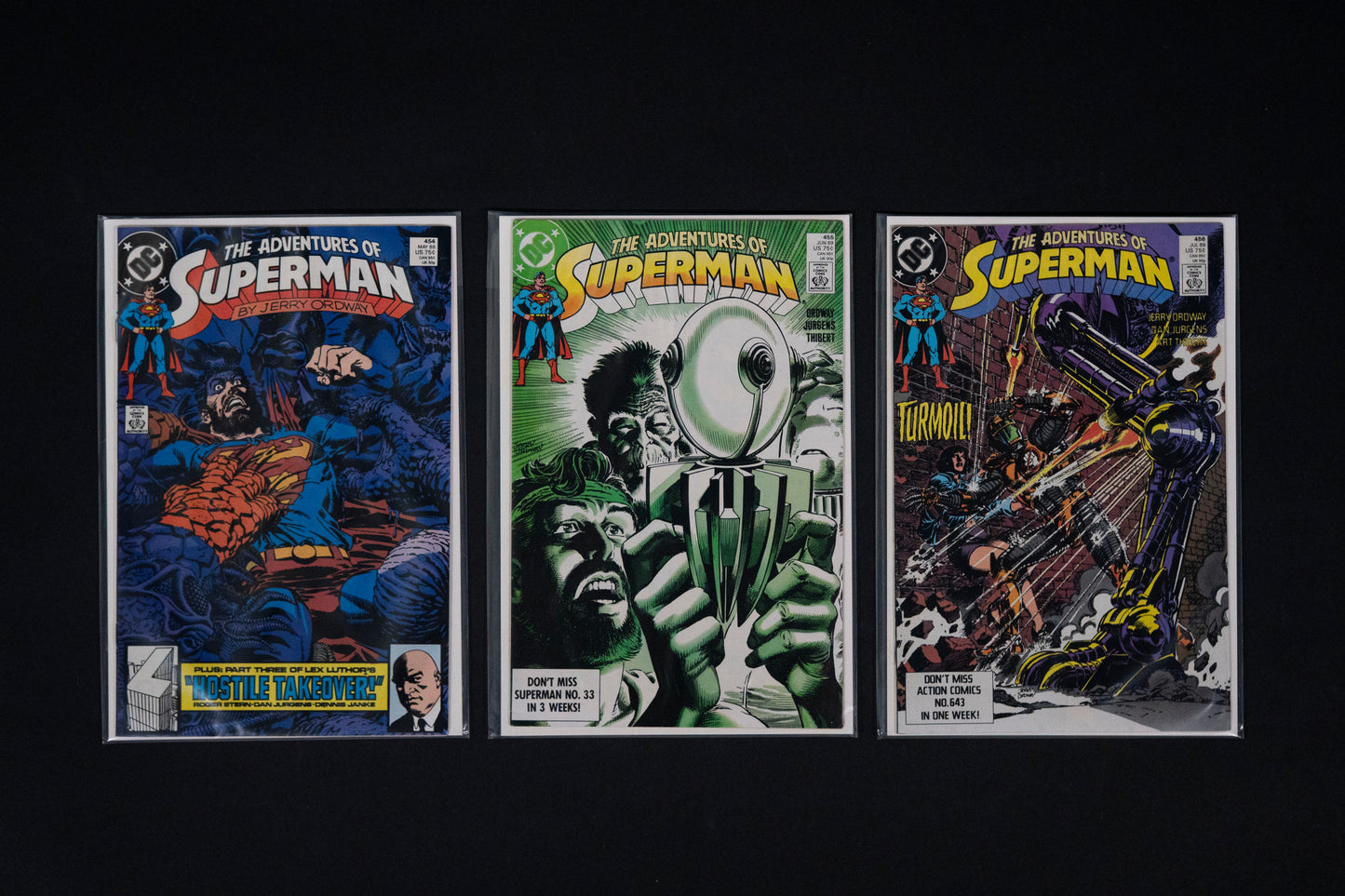 Adventures of Superman, #424-510 Run, DC Comics, 1987-1994