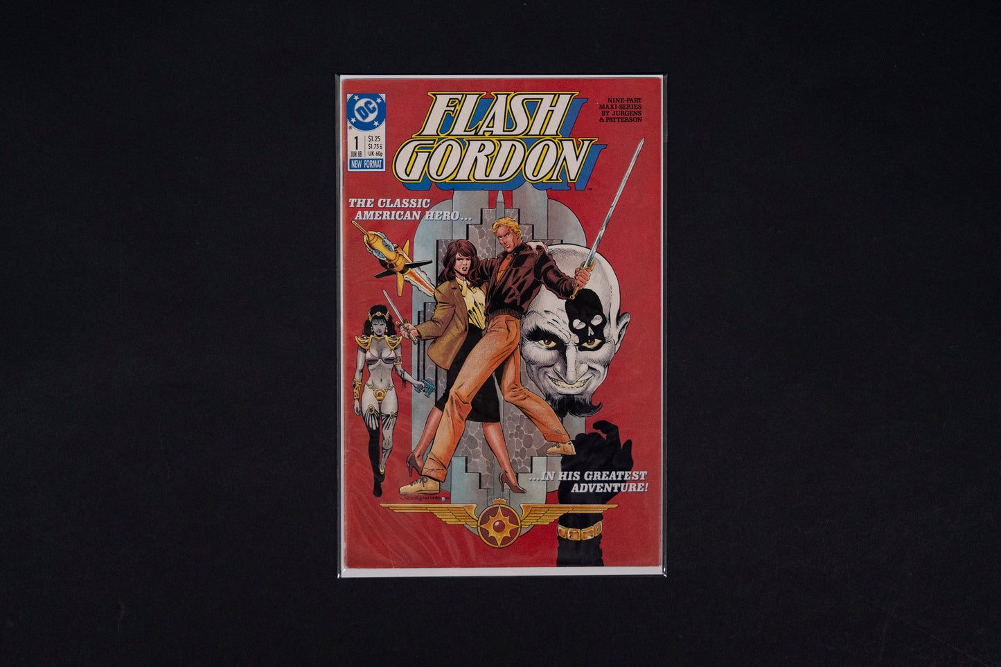 Flash Gordon, #1 2 & 3, DC Comics, 1988