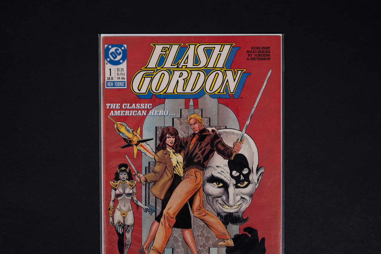 Flash Gordon, #1 2 & 3, DC Comics, 1988