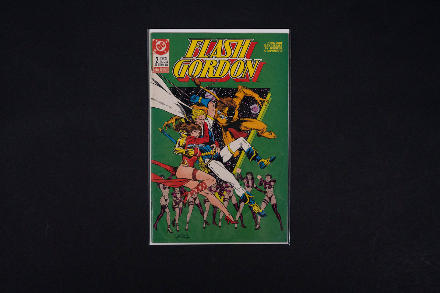 Flash Gordon, #1 2 & 3, DC Comics, 1988