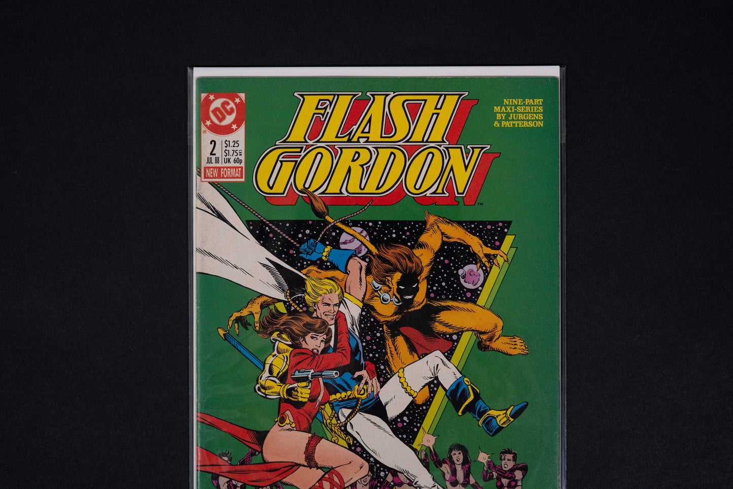 Flash Gordon, #1 2 & 3, DC Comics, 1988