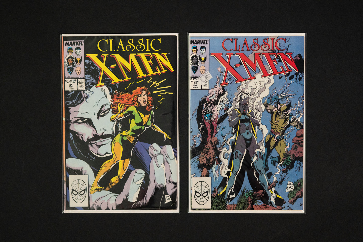Classic X-Men, #1-50 , Marvel Comics, 1986-1990
