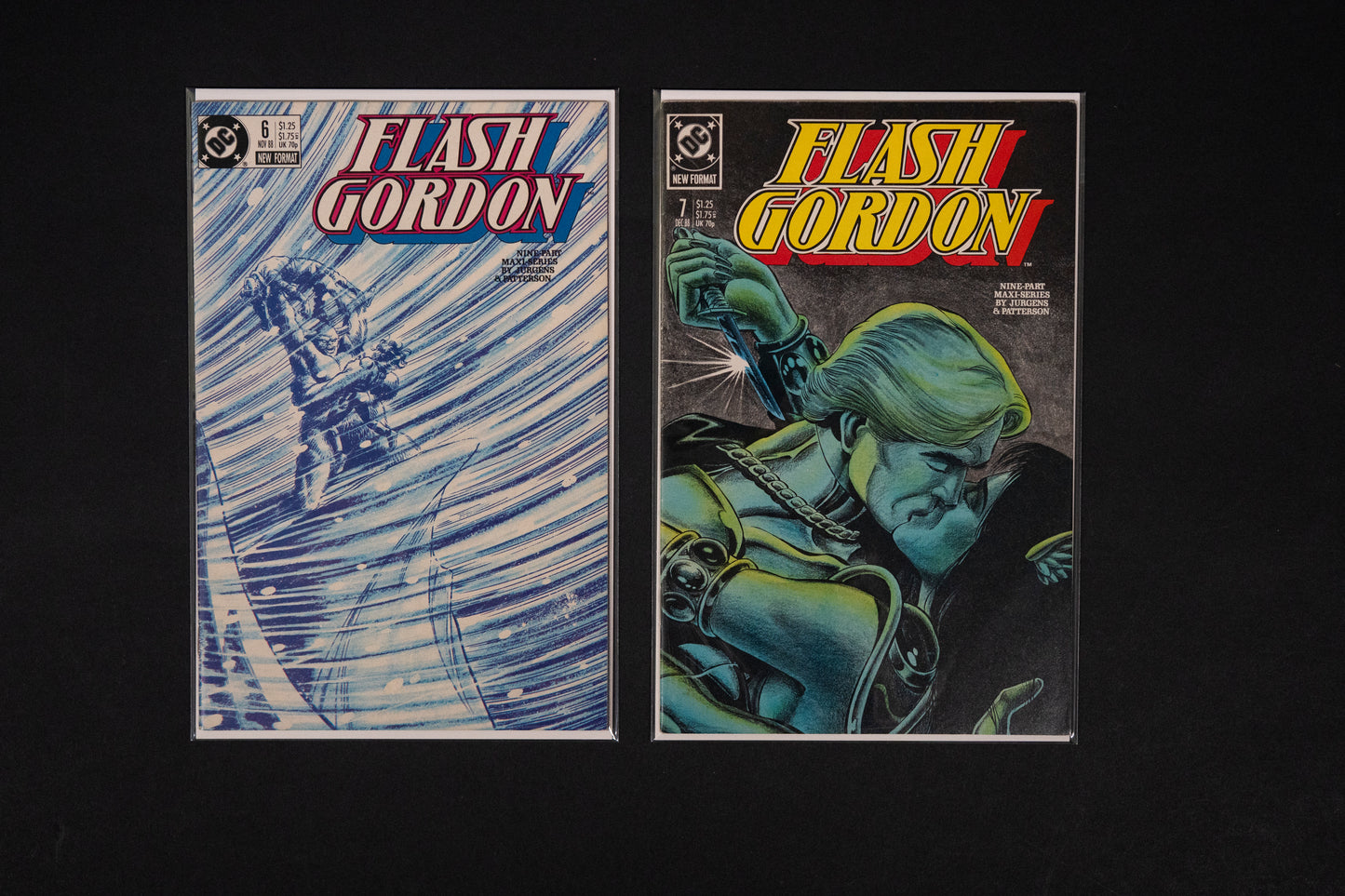 Flash Gordon, #6 & 7, DC Comics, 1988