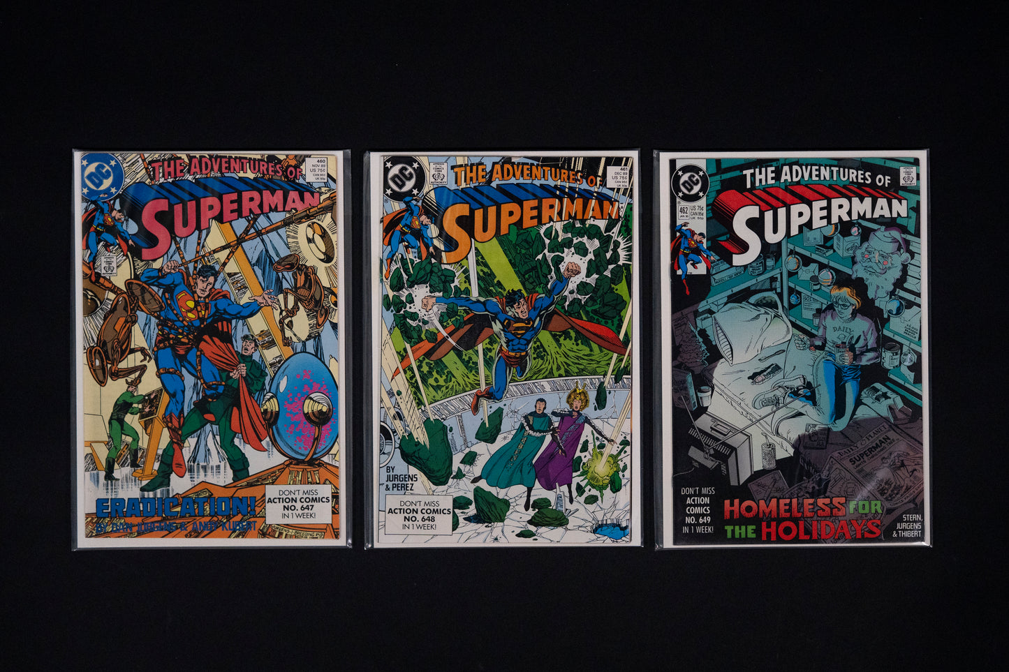 Adventures of Superman, #424-510 Run, DC Comics, 1987-1994