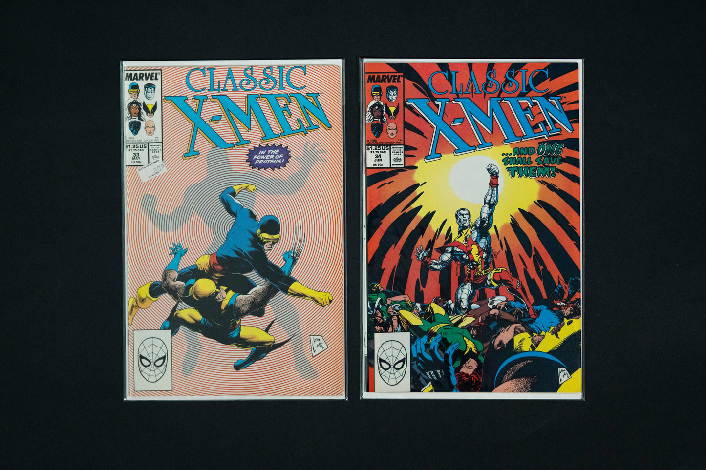 Classic X-Men, #1-50 , Marvel Comics, 1986-1990