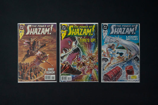 The Power of Shazam!, #26 27 & 28, DC Comics, 1997