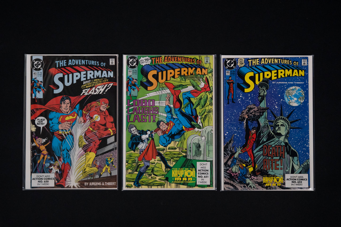 Adventures of Superman, #424-510 Run, DC Comics, 1987-1994