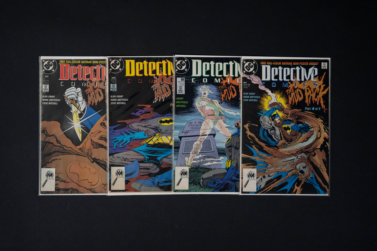 Detective Comics, #604-607, DC Comics, 1989