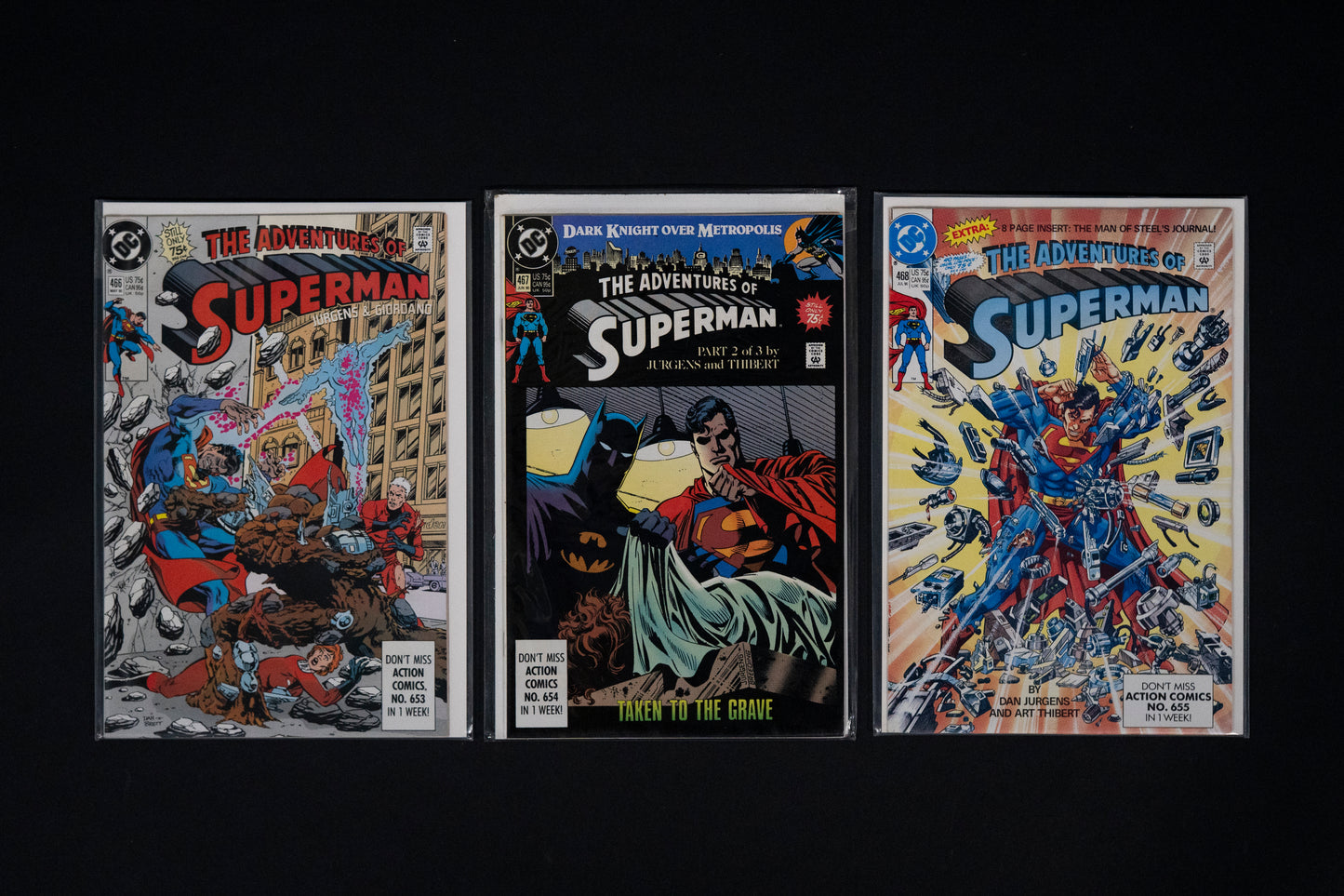 Adventures of Superman, #424-510 Run, DC Comics, 1987-1994